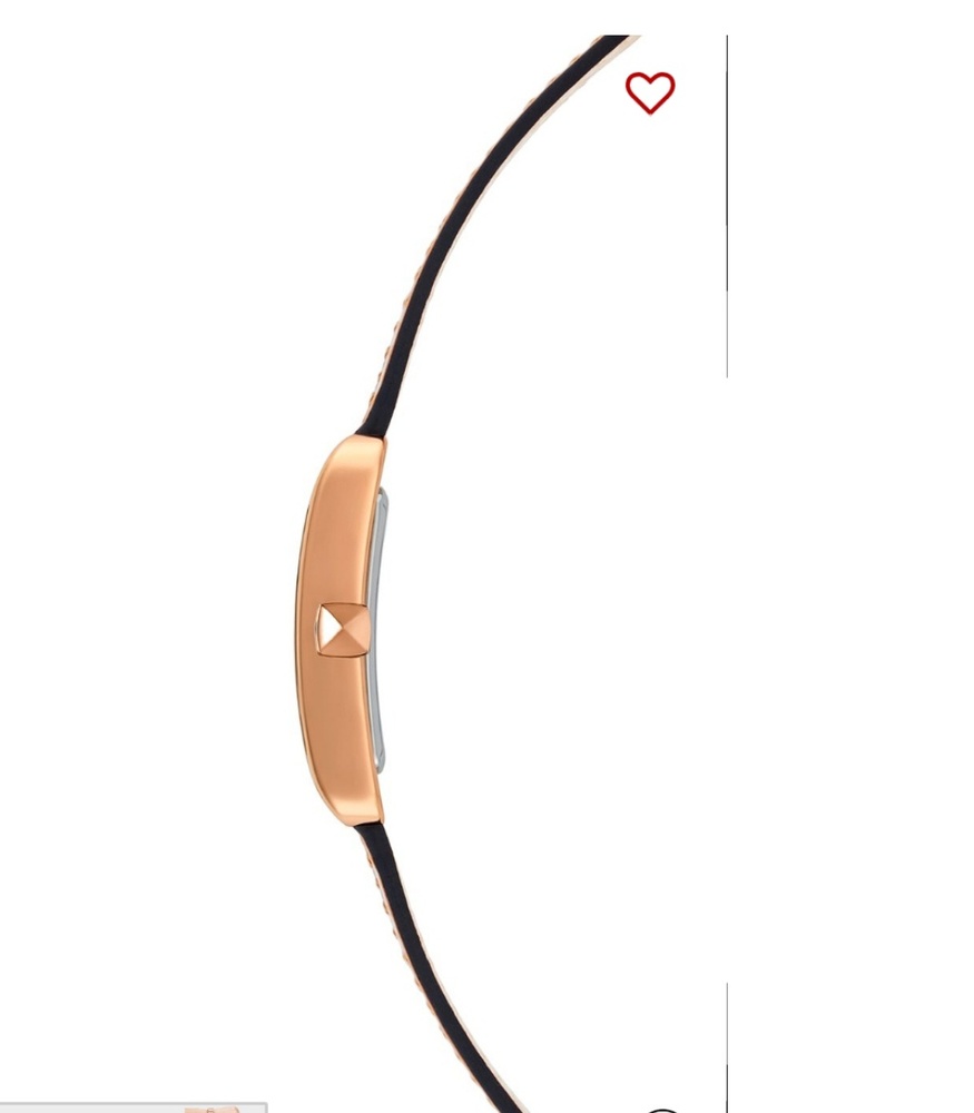 Rebecca Minkoff Rose Goldtone Leather Watch - Picture 4 of 8